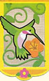 Hummingbird Breeze-Thru Decorative Flag