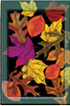 Beautiful Brilliance Printed Flag of Autumn Splendor