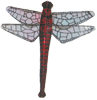 Candy Apple Red Miniature Dragonfly Kite by Tom Tinney