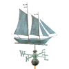 Sailboats and Schooners, Whales and Dolphis, and beatiful wild bird weathervanes