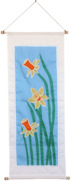Fawn and Lily Design Studio Banners are the most elegant you will find anywhere.  Absolutely beautiful and beautifully crafted.
