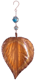 Aspen Leaf Burnt Copper Spinner for enjoying the captivating Spirit of the Wind