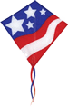 Patriotic Diamond Kite