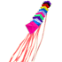 The Rainbow Collection of Kites, Kite Tails, Spinners and Twisters with a Rainbow Theme.