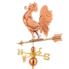Crowing Rooster Full Size Weathervane