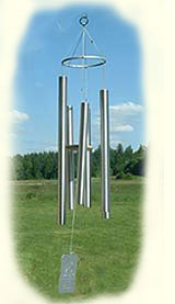 Will of the Wind's Grace Note hand-tuned wind chimes are the most resonant and beautiful chimes available.  Made in the USA