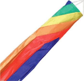 Swirl Rainbow Windsock