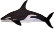 Orca Whale 3D Windsock