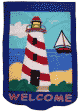 Lighthouse Welcome Flag
