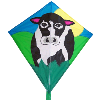Cow Diamond Kite