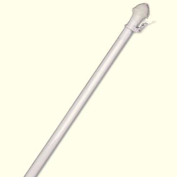 White 60inch Fiberglass Flagpole