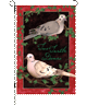 Two Turtle Doves Garden Flag