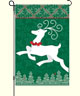 Joyful Reindeer Garden Flag