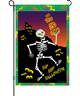 Hip Hop Halloween Garden Flag