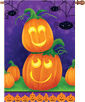 Playful Pumpkins House Flag