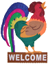 Rooster Welcome Banner